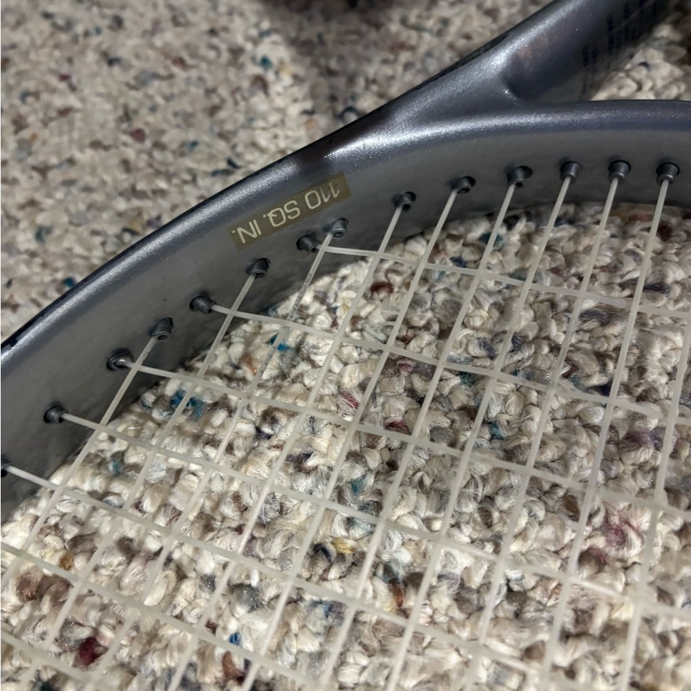 Wilson Silver Tennis Racket